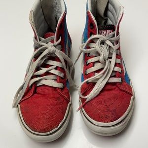🕷NWT SK8-Hi Zip Spiderman Vans 🕷